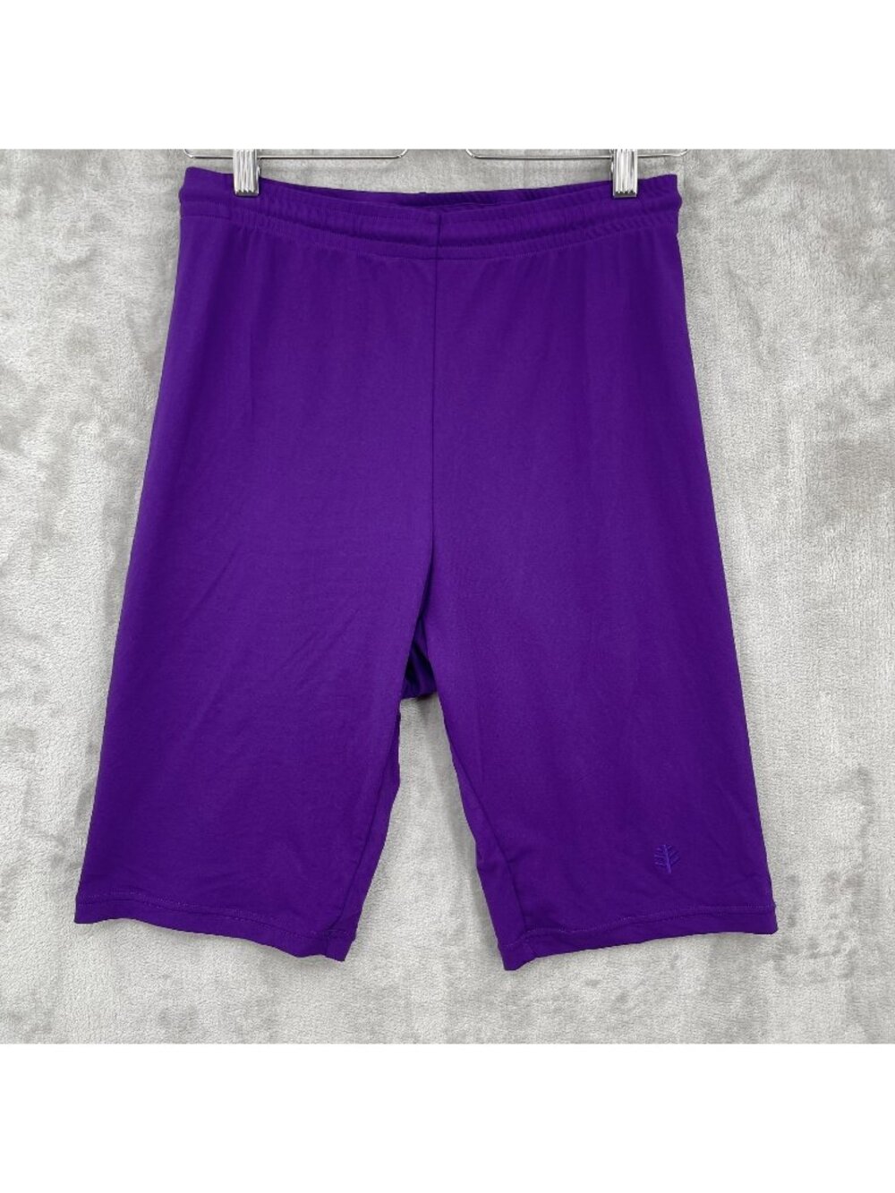 Coolibar Swim Shorts Sun Protection UPF 50+ Purple Knee Length